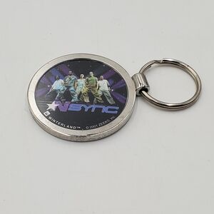 NSYNC Keychain with Silver Ring